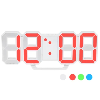 Višenamjenski led digitalni zidni sat 12H/24H Time Display alarm sa funkcijom ponavljanja podesiva svjetlina