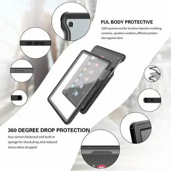 Za Samsung Galaxy Tab S5e 10.5 SM-720 T725 vodootporna torbica za Samsung S5E Tablet Case IP68 Anti-drop prašinu šok-dokaz Capa