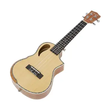 IRIN 23-inčni ukulele drvena ploča otvor Arm Guard drvo boja ukulele visoke kvalitete prazan puni zvuk gudački glazbeni instrument