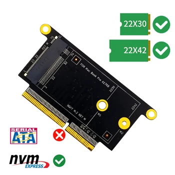 M2 SSD adapter za Macbook 1708 NVM-e podržava 2230 2242 KEY-M M. 2 SSD za Apple Macbook Pro 1708 za Macbook A1708 SSD adapter
