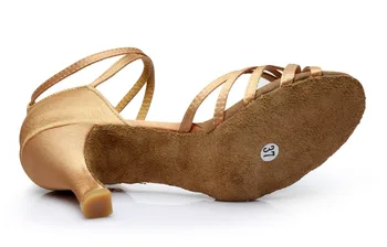 Ženska Salsa Latinska cipele za Latin dance cipele za tango rezultat Salsa dance plesne cipele tenisice štikla 5 cm A02G-1