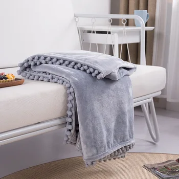 Ins loptu siva deka puna flanel runo soft odrasla osoba bacanje deke za dnevni boravak krevet deke na kauč posteljinu težina deka