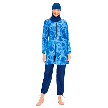 YONGSEN žene i djevojke muslimanski kupaći kostim potpuno pokriva hidžab буркини Islamski skroman Islamski kupaći kostim muslimanske kupaći kostimi